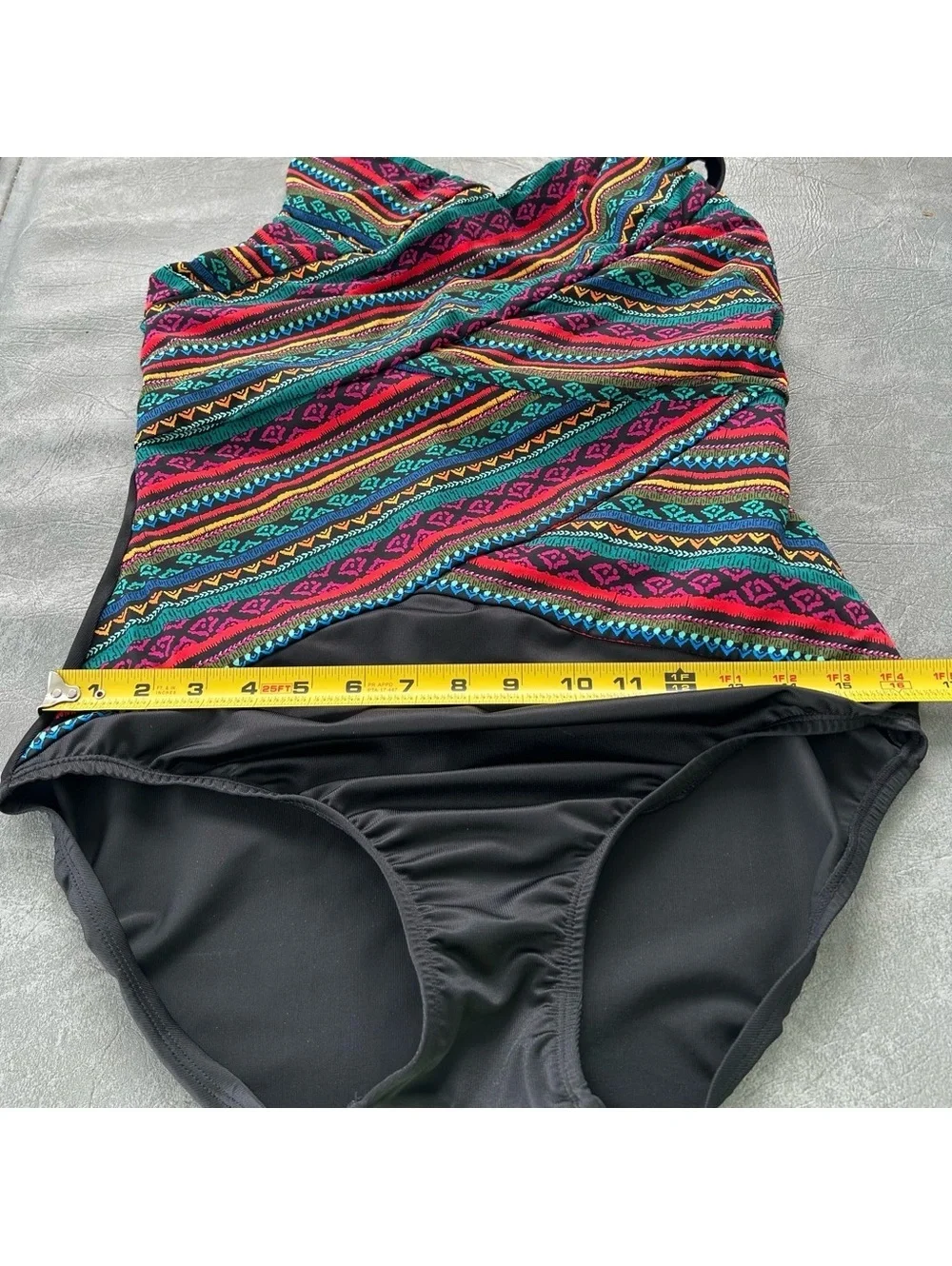 Miraclesuit Raya De Sol Brio One-Piece Slimming Swimsuit Women's Size 16
